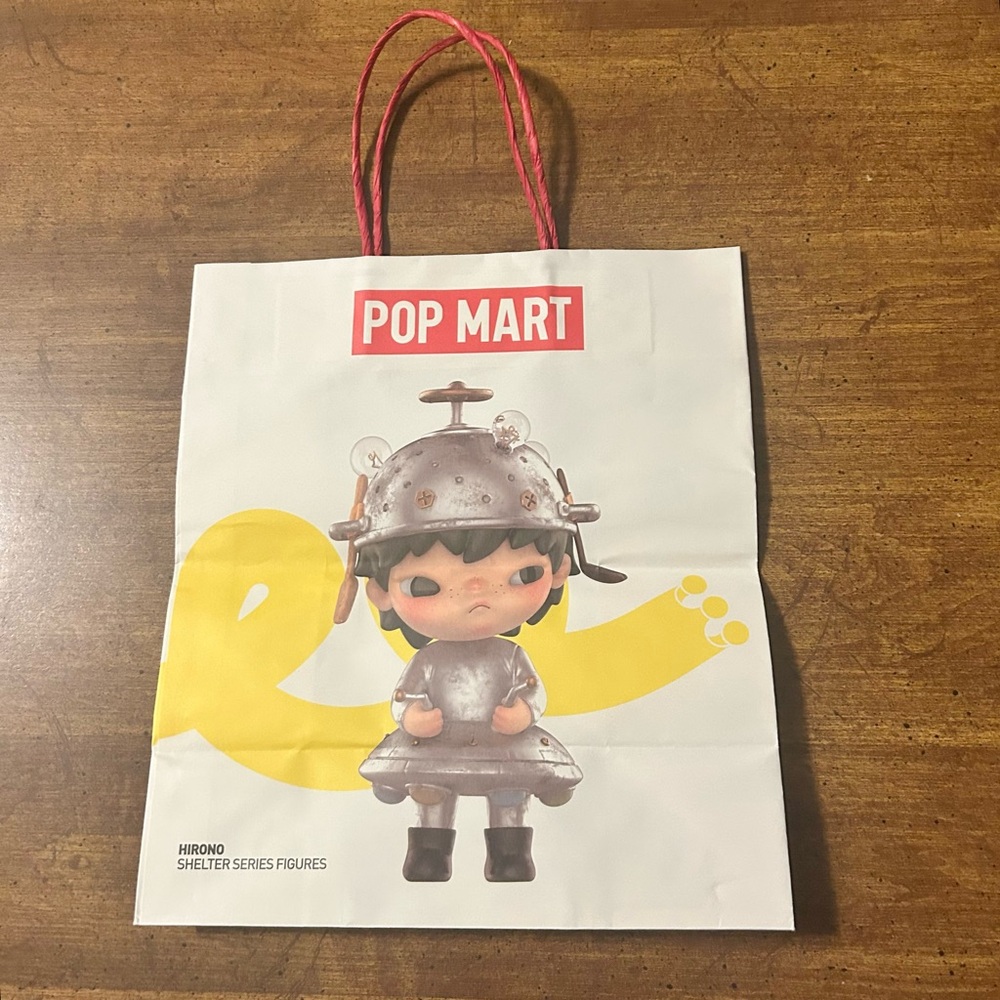 Pop Mart Store Small Gift Shopping Bag